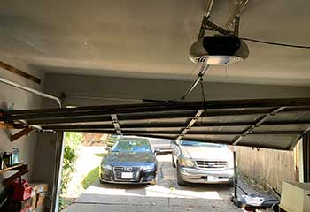 Garage Door Track Replacement - Pembroke Pines